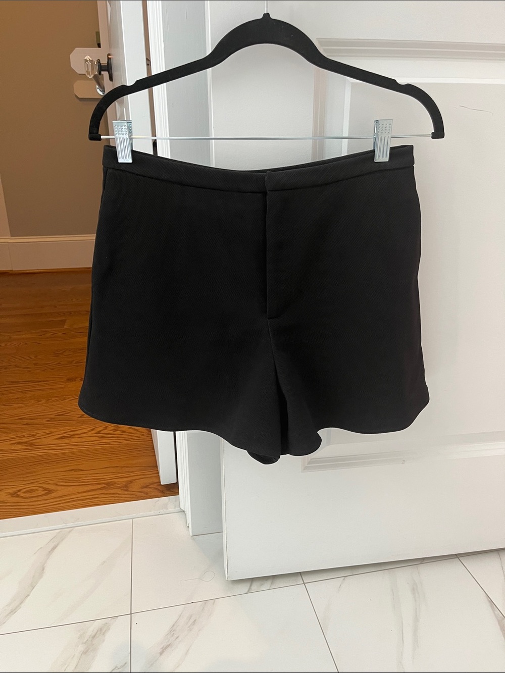 Black Women's Tailored Short Classic Minimalist Style